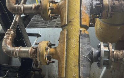 Riparazione Tubo Vetroresina Con Fibra di Carbonio