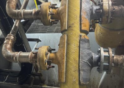 Riparazione collettore in fibra di carbonio