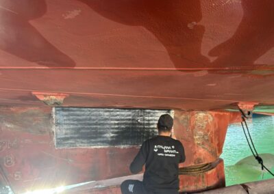 Riparazione Temporanea Timone Con Fibra di Carbonio